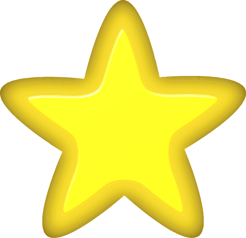 a yellow star