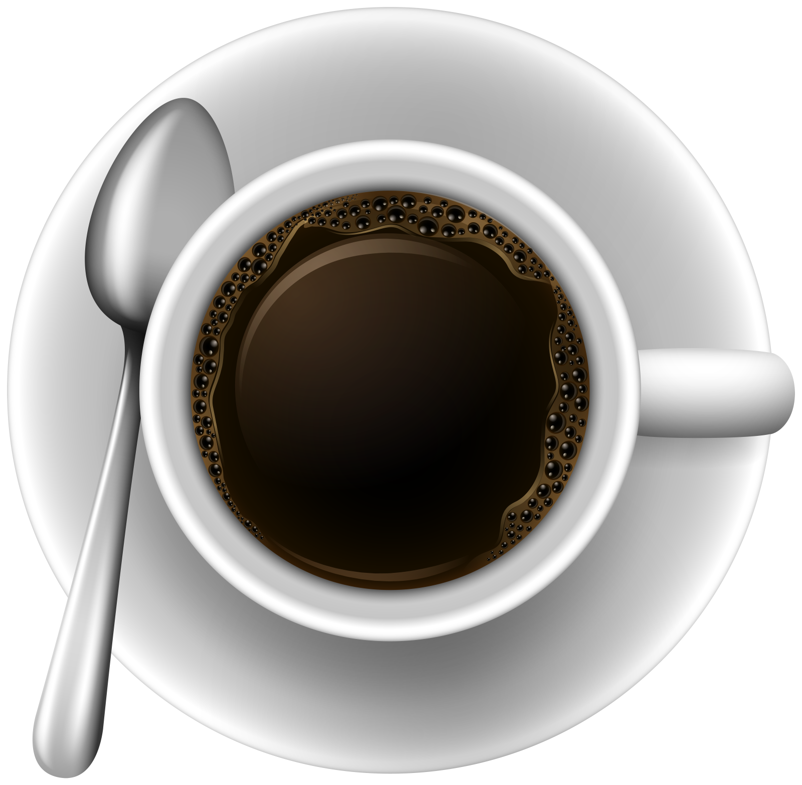 a cup of coffee on a saucer