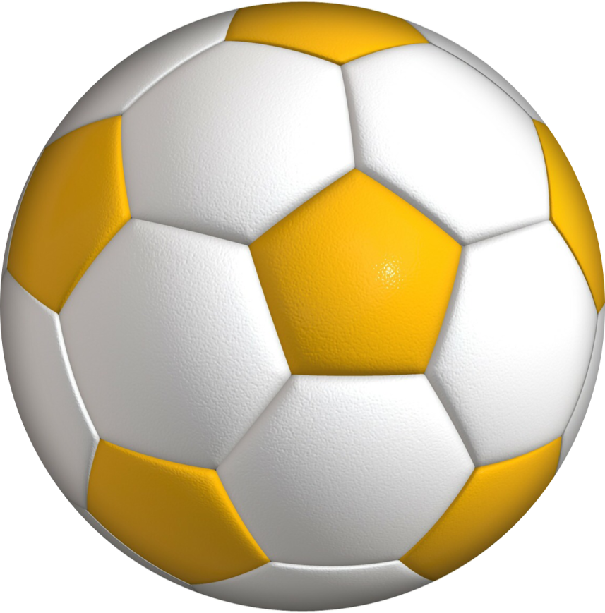 a soccer ball on a white background