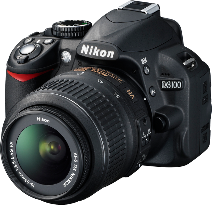 a camera with a lens attached to it
