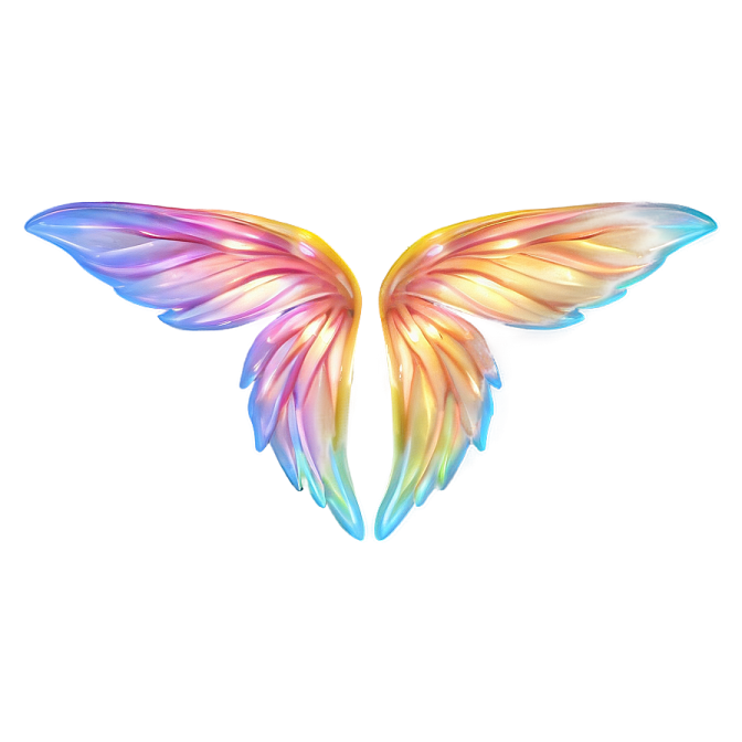 an image of a rainbow colored butterfly