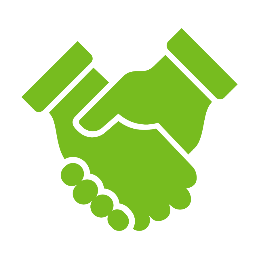 two hands shaking over each other hands