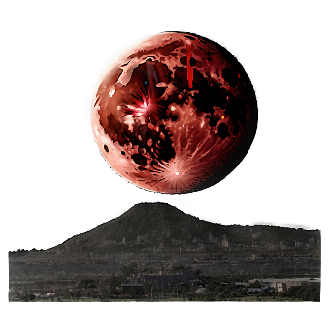 a picture of a planet with a mountain in the background