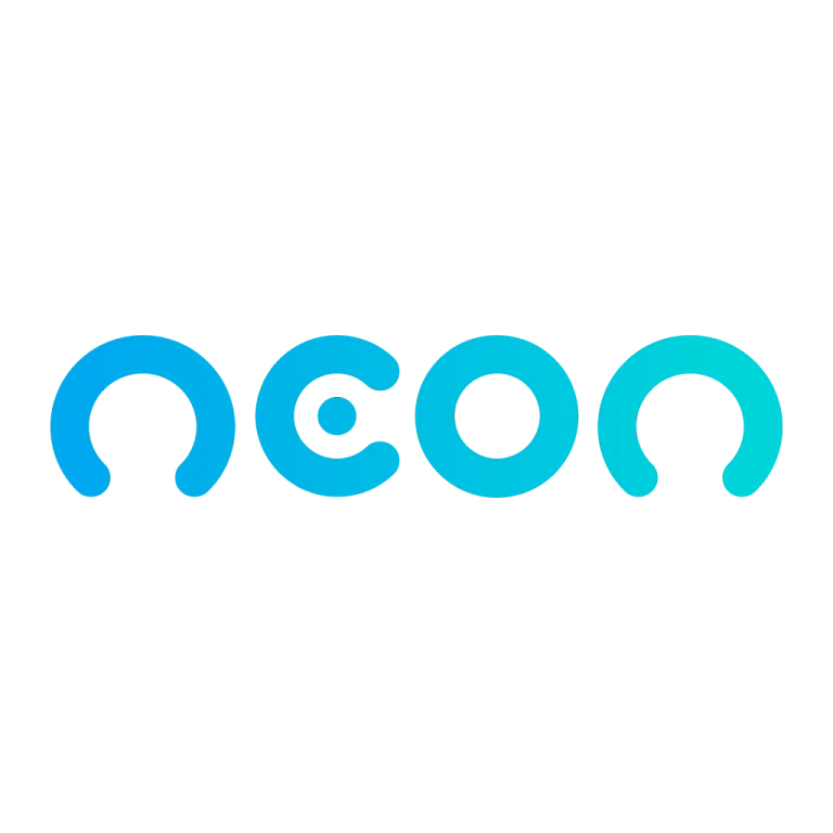 the moon logo on a white background