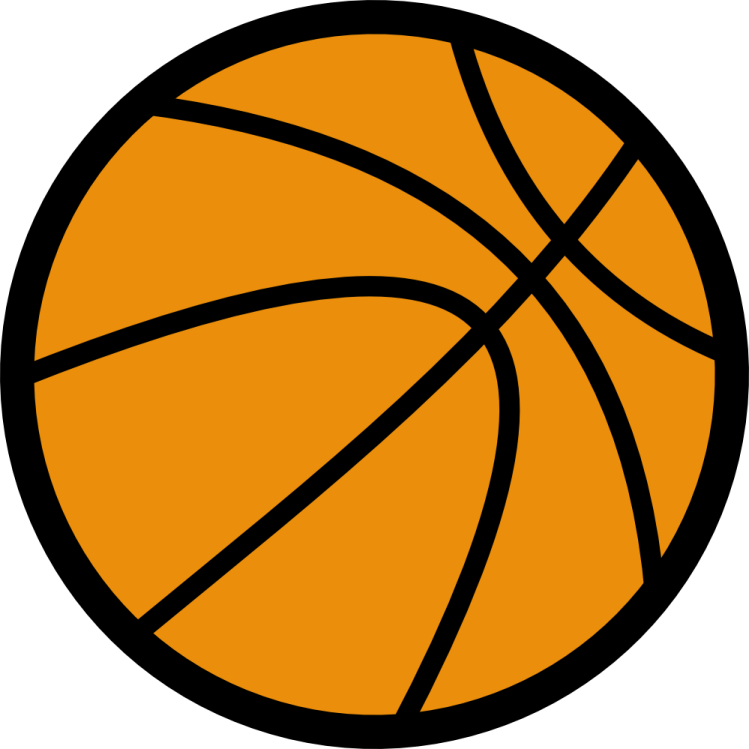 a basketball ball on a white background