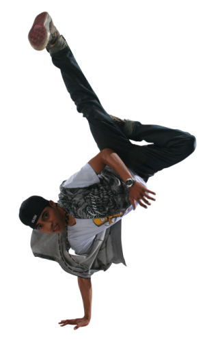 a man doing a trick on a skateboard