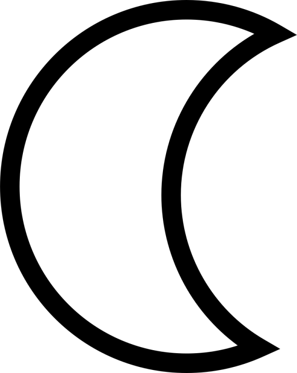 a black and white image of the moon