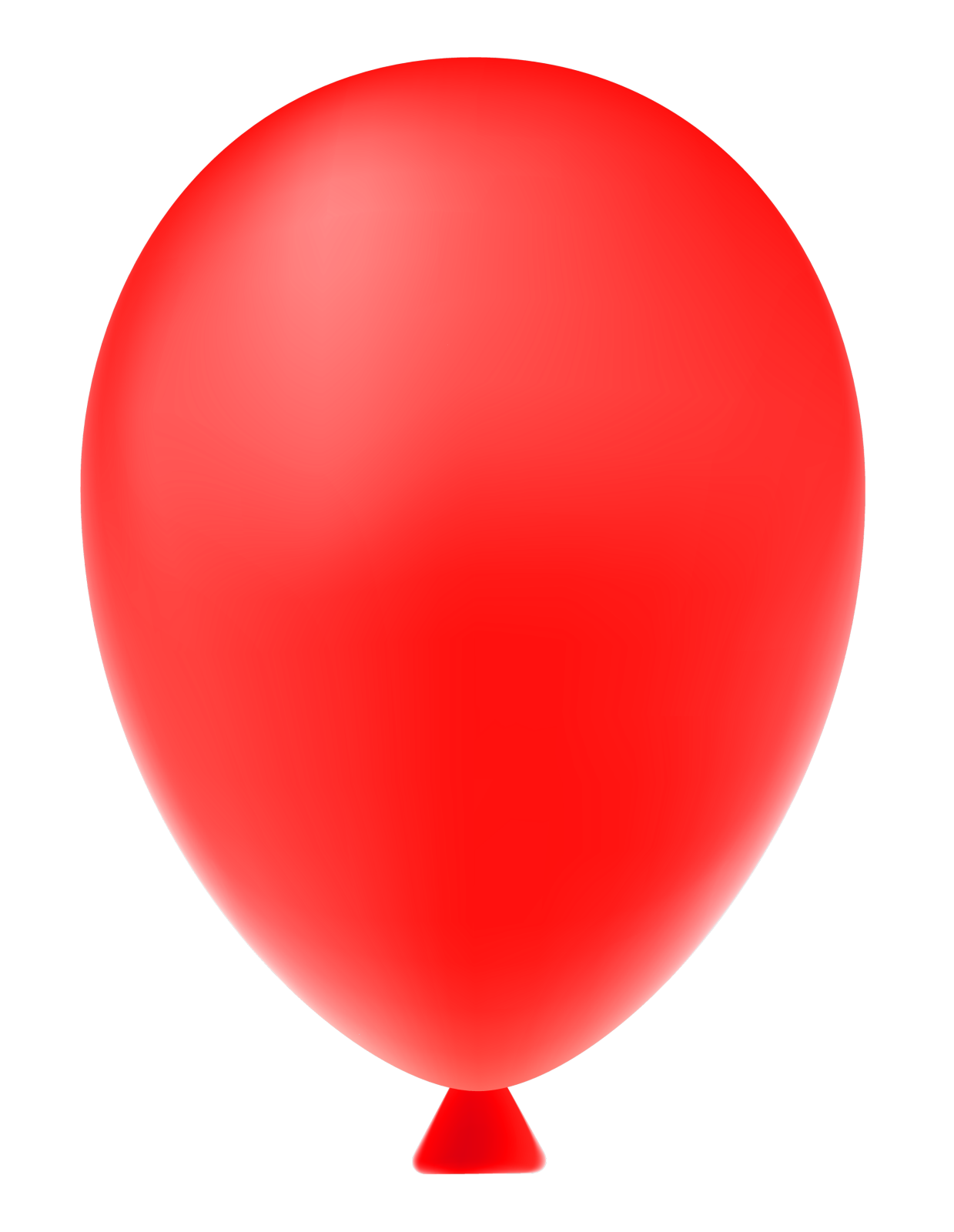 a black balloon on a white background