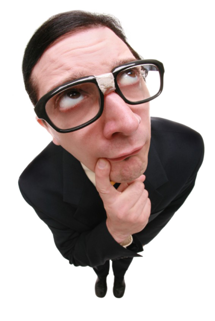a man in a suit and glasses is making a funny face
