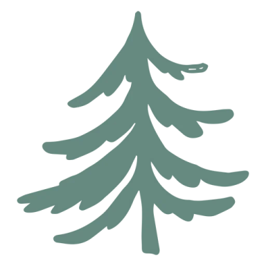 a green christmas tree