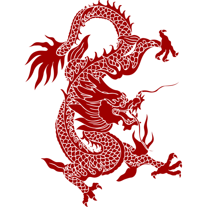 a chinese dragon tattoo design