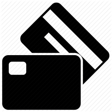 a credit card icon