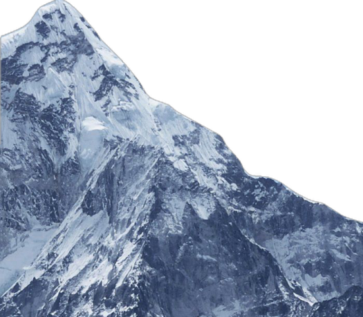 an image of a mountain with snow on it