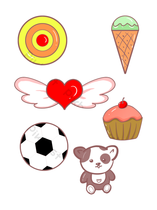 a bunch of different types of food
