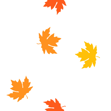 free fall leaves clipart