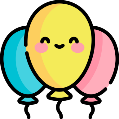 a bunch of balloons