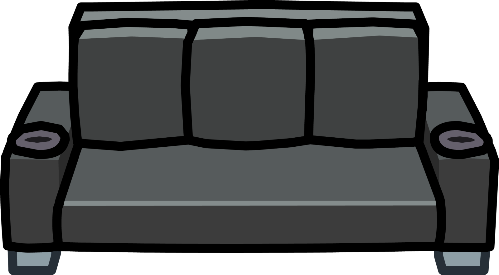 a black and white chair clipart