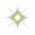a yellow star with white background