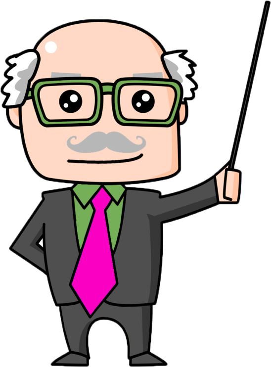 an old man in a suit and tie with a pointer