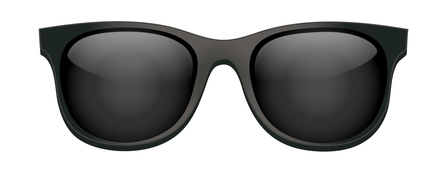 a pair of sunglasses on a white background
