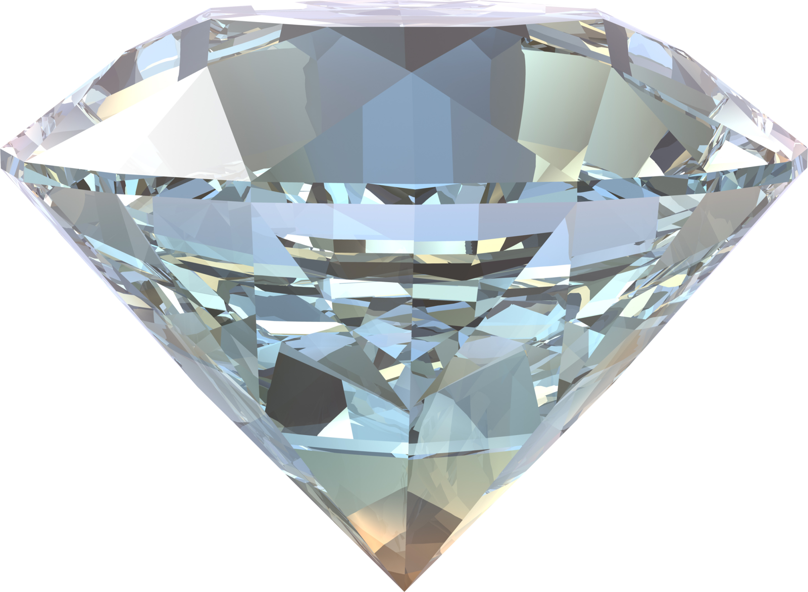 a diamond on a white background