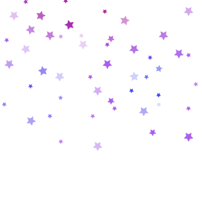 a white background with red and blue stars