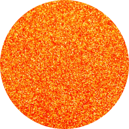 a round of gold glitter