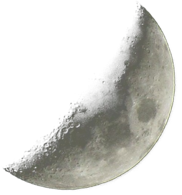 an image of the moon with a white background