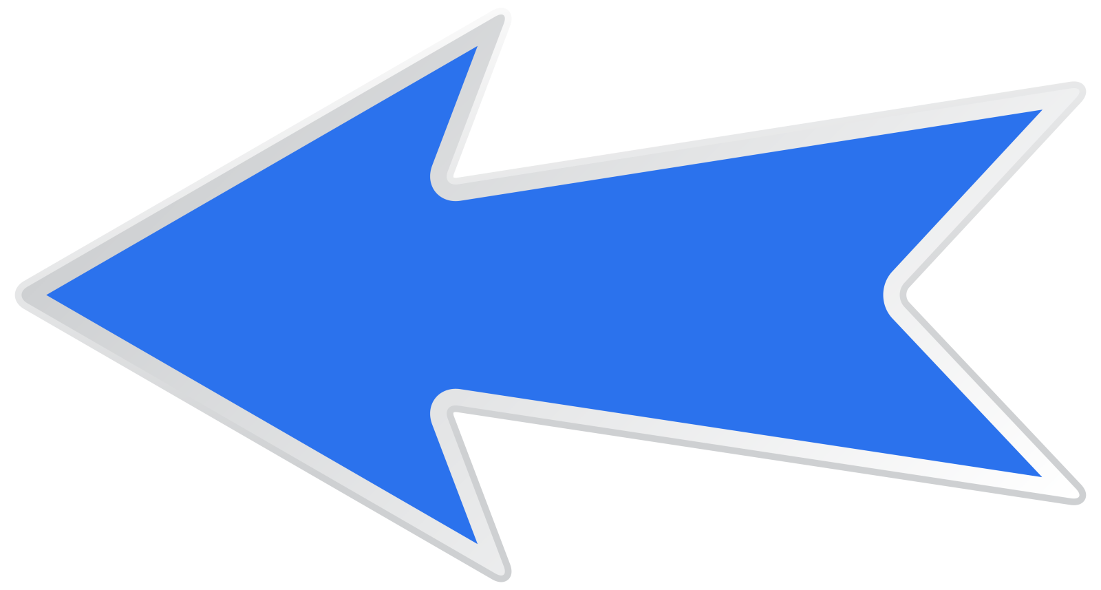 a blue arrow pointing to the right