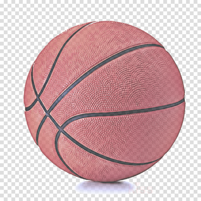 a pink basketball ball on a white background