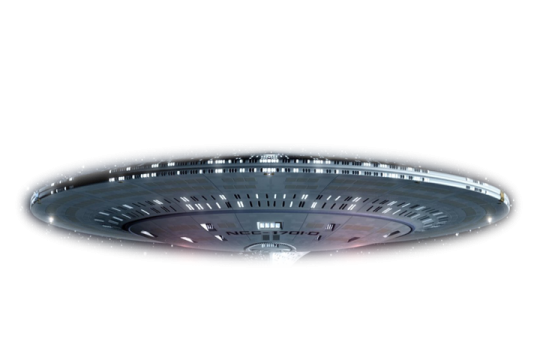 an alien spaceship flying in the sky
