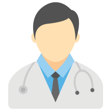 a male doctor icon