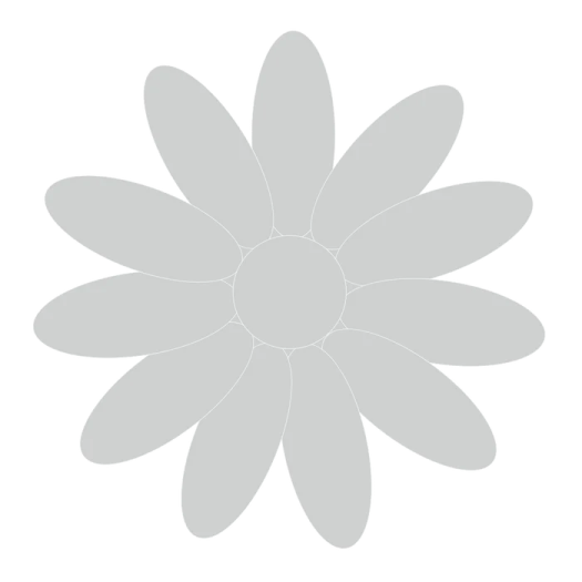 a flower on a white background