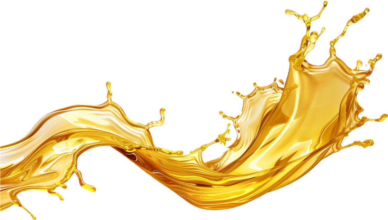a splash of liquid on white background