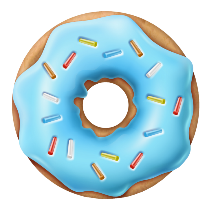 a donut with pills on it