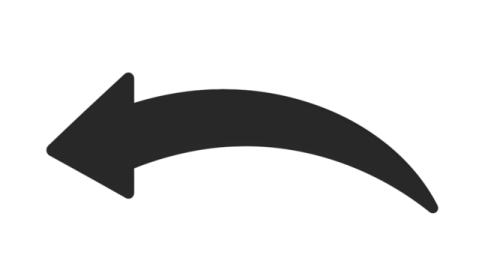 a black arrow icon on a white background