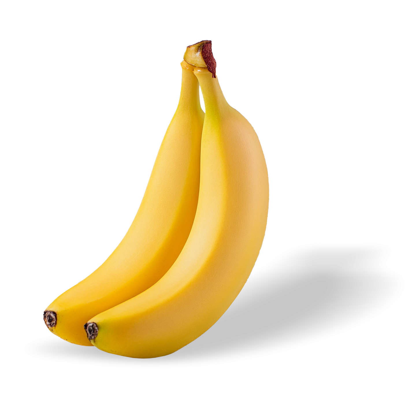 the banana is yellow