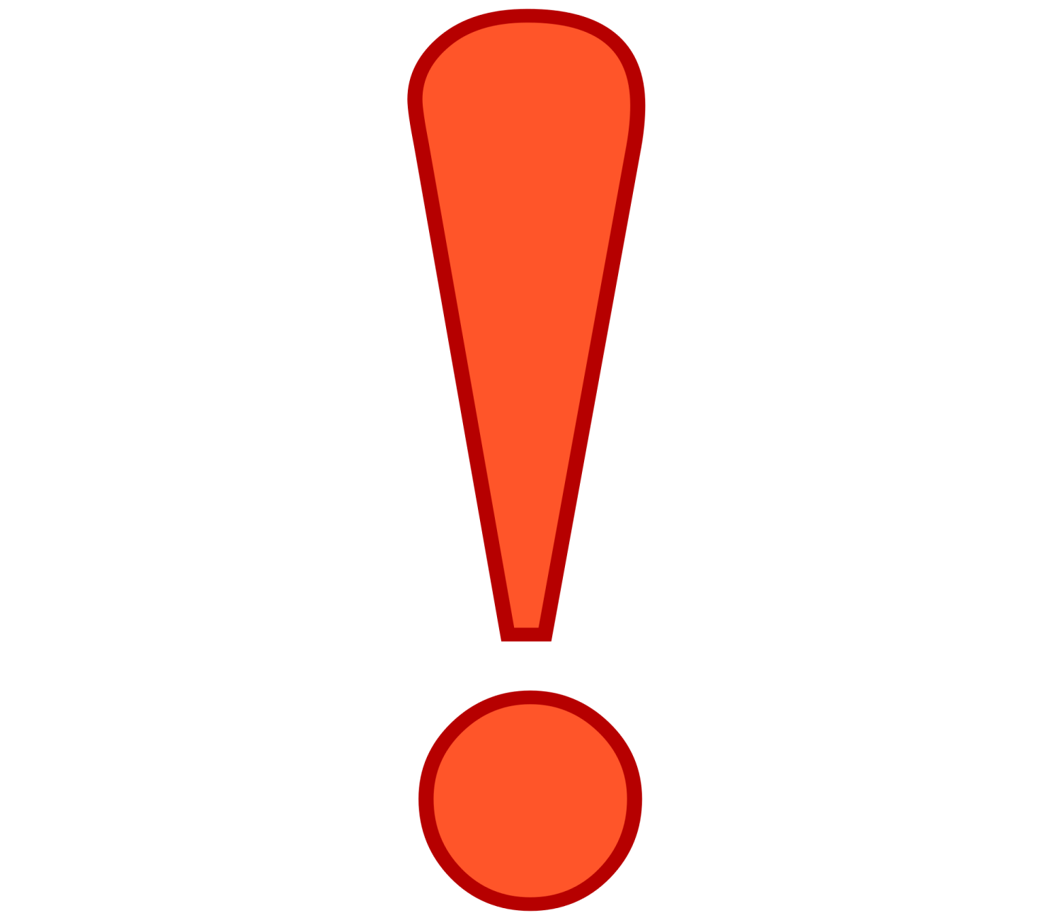 a red exor icon on a white background