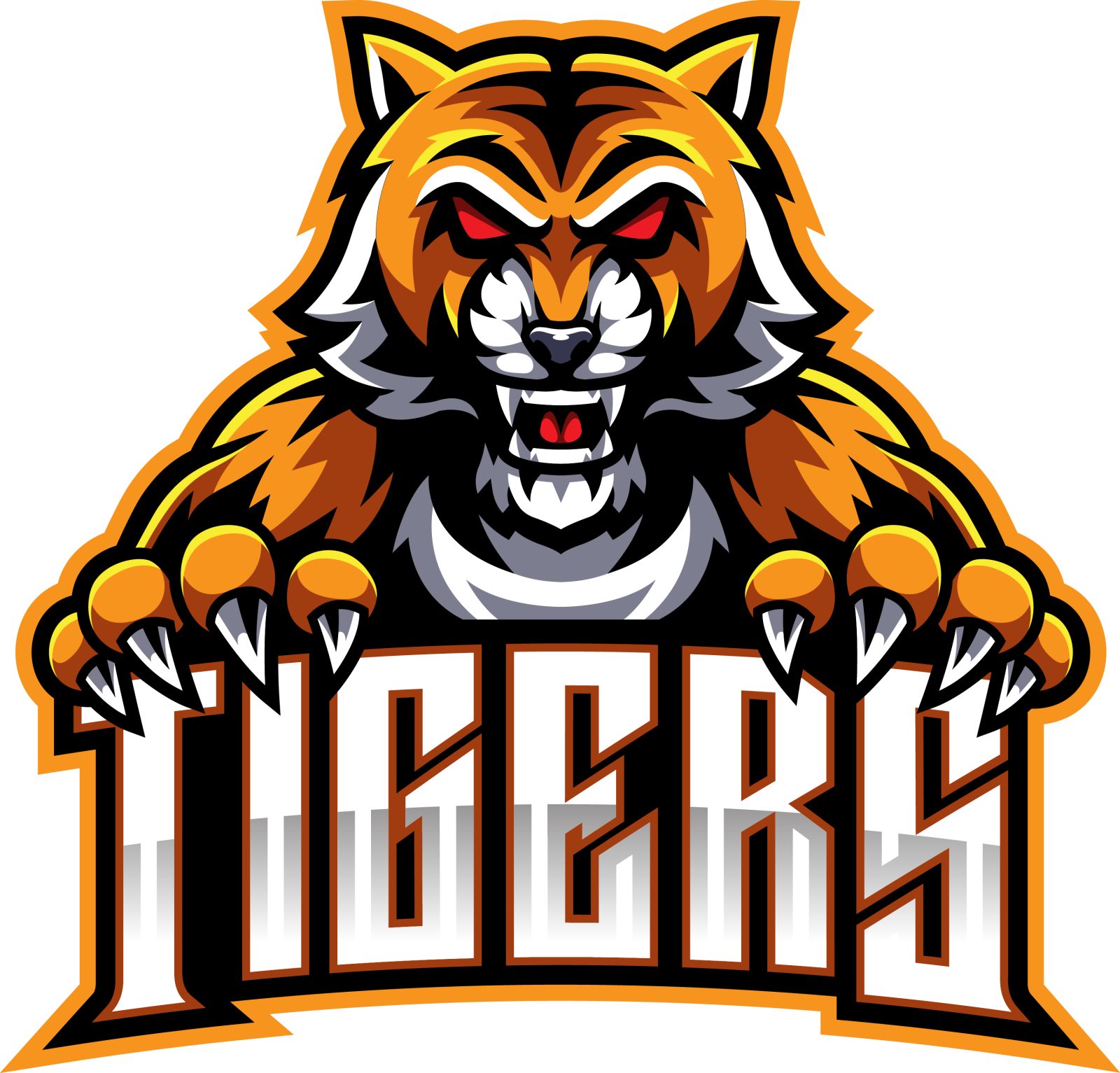 an image of a tiger mascot