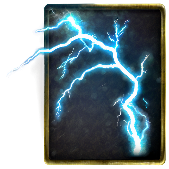 a picture of lightning on a white background