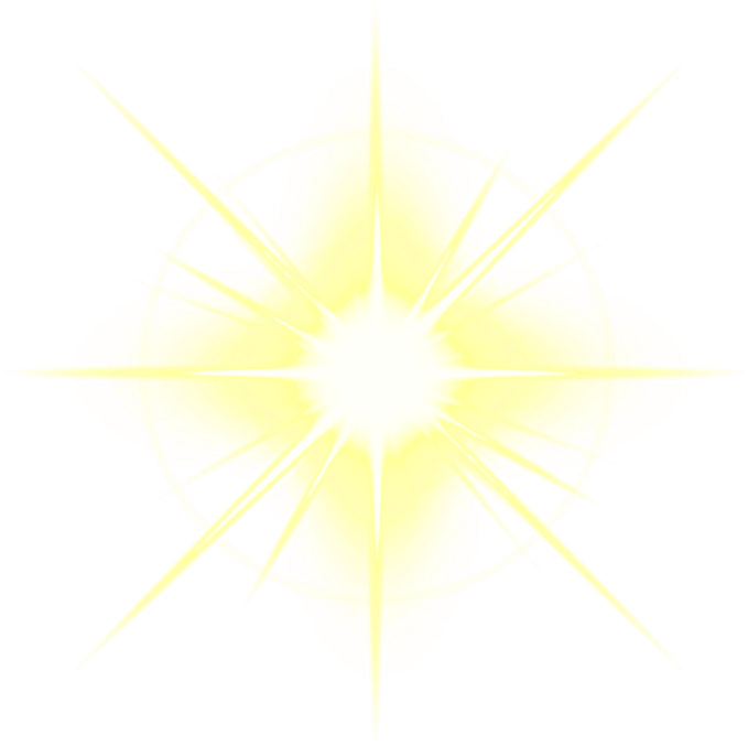 a white star in the center of a circle