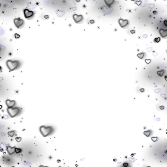 a white background with hearts and stars