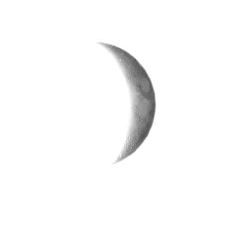 an image of the moon in black and white