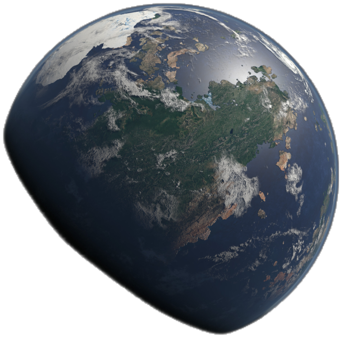 an image of the earth from space