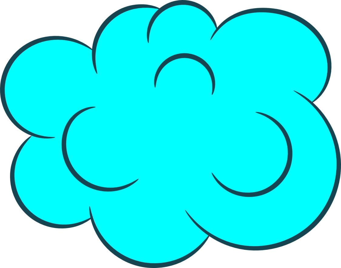 a blue flower on white background