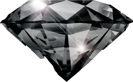a diamond on a white background