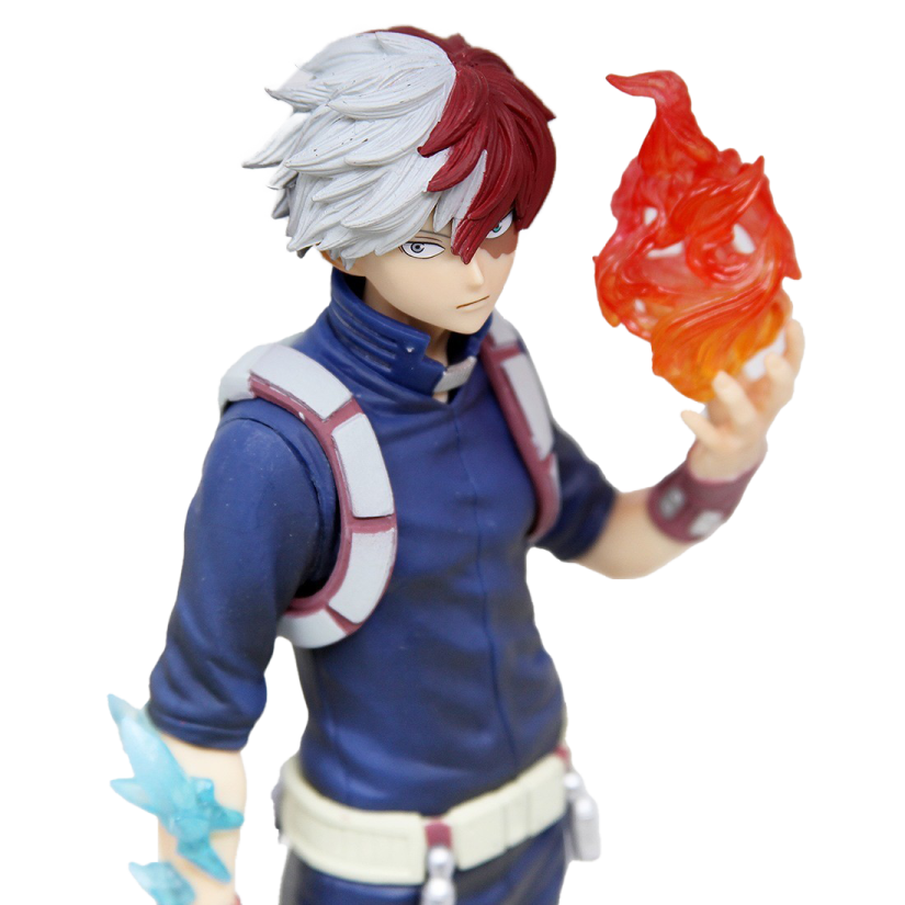 a figure of a person holding a fish