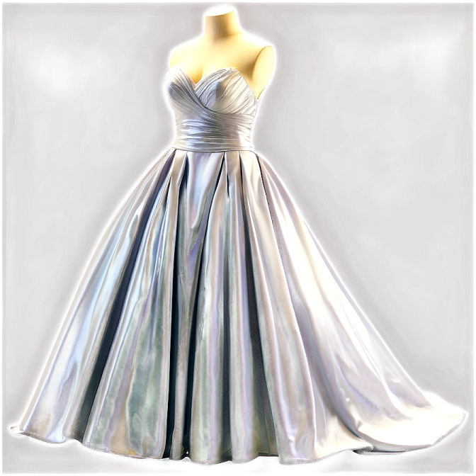 a drawing of a dress on a manne