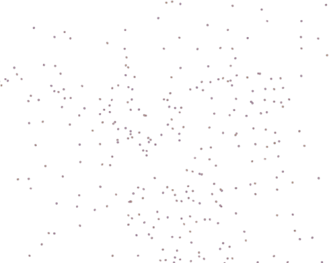 a white background with small red dots