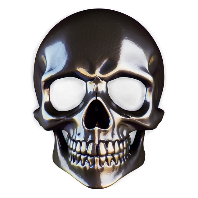 an image of a skull with glasses on it